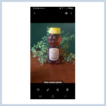 Raw honey 