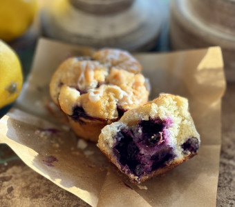 Lemon Blueberry Muffins