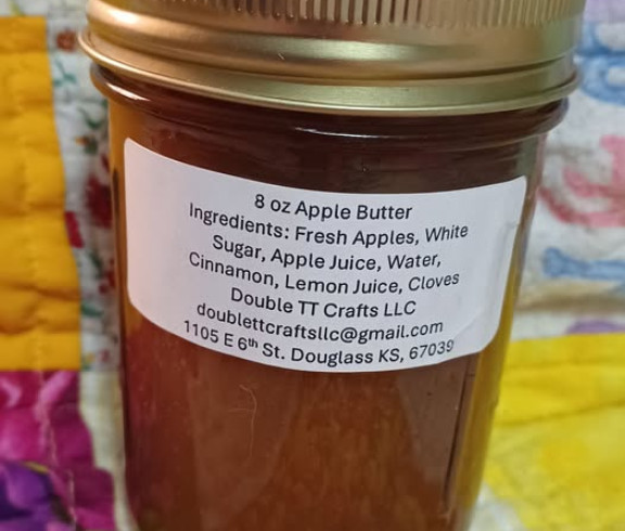 Homemade Jam, jelly, apple butter, sweet breads